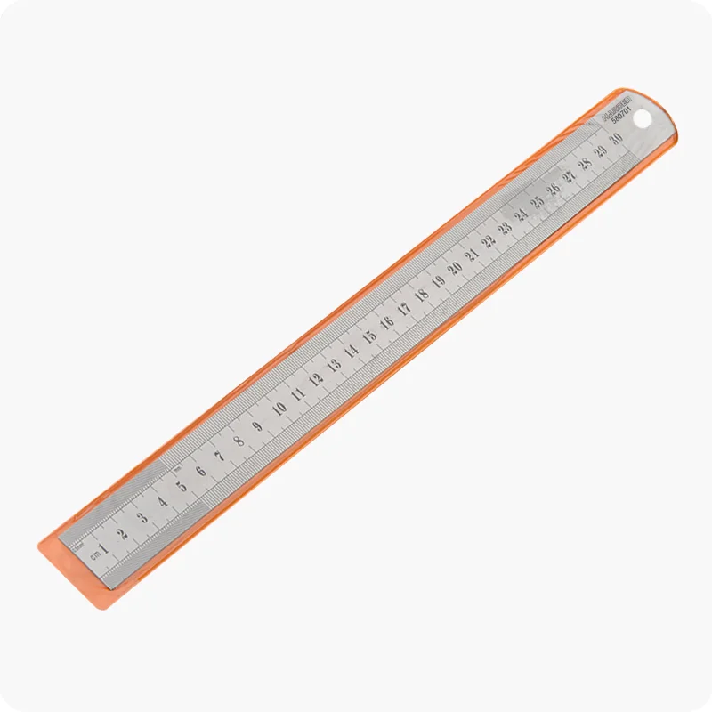 REGLA ESTÁNDAR — REGLA DE ACERO INOXIDABLE 30cm - HARDEN