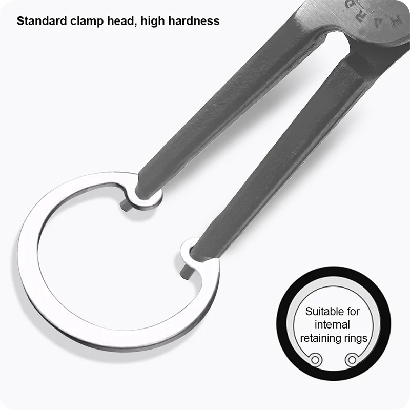 PINZA PARA ABRAZADERA INTERNA — PINZA RECTA PARA ANILLOS DE RETENCION INTERNO 7" - HARDEN