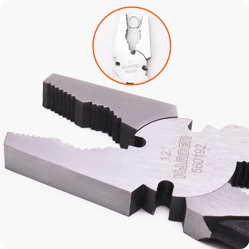 ALICATE PARA CERCA — ALICATE DE COMBINACION P/ TRABAJO PESADO 250mm (10") - HARDEN
