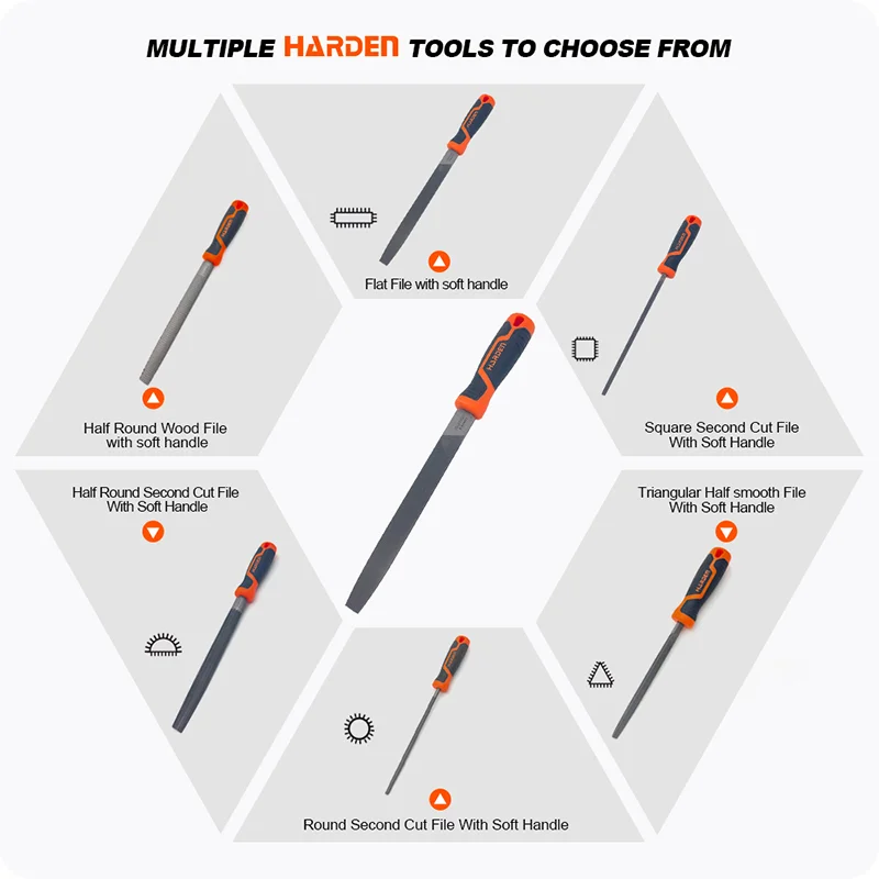 LIMA CUADRADA PARA MADERA — LIMA CUADRADA PARA MADERA 8" - HARDEN
