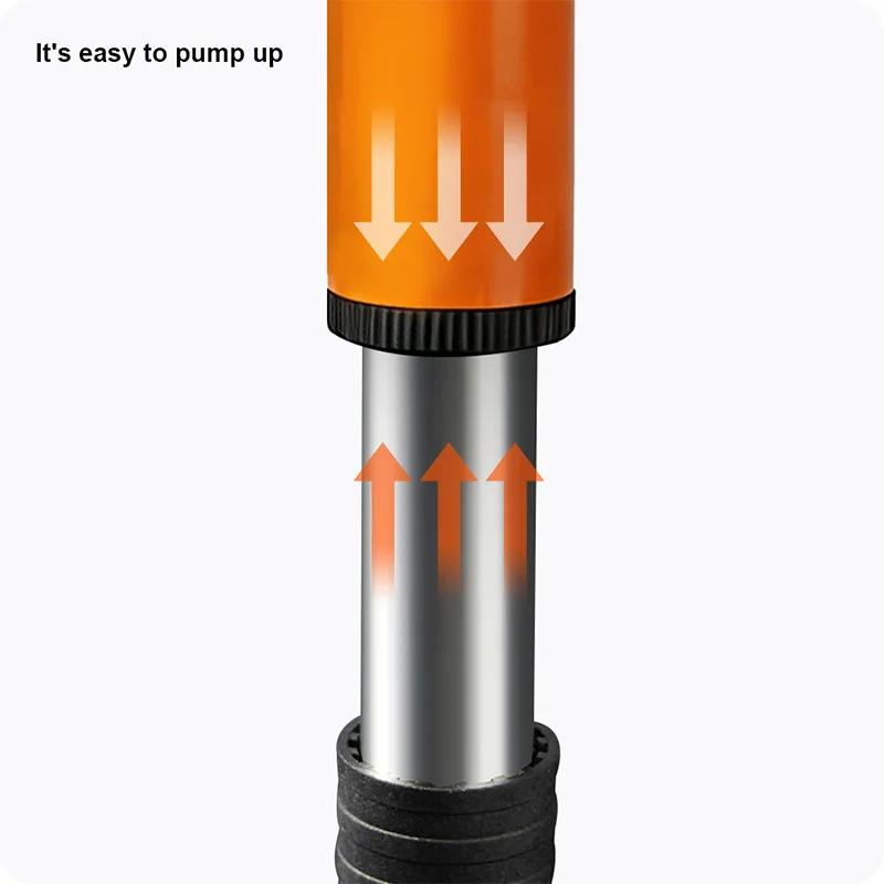 BOMBA DE AIRE PARA INFLAR Ø26x280mm DE ALTA PRESION DE — BOMBA DE AIRE PARA INFLAR Ø26x280mm DE ALTA PRESION DE 100 PSI
