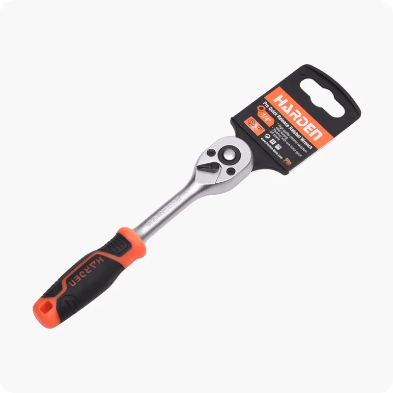 RATCHET DE 3/8 — RATCHET LIBERACION RAPIDA MANGO ERGONOMICO 3/8 72T - HARDEN