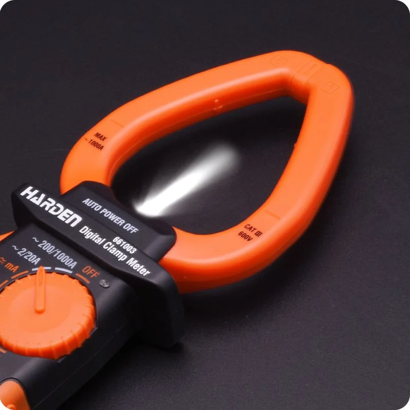 MULTIMETRO DE PINZA — MULTIMETRO DIGITAL DE PINZA - HARDEN