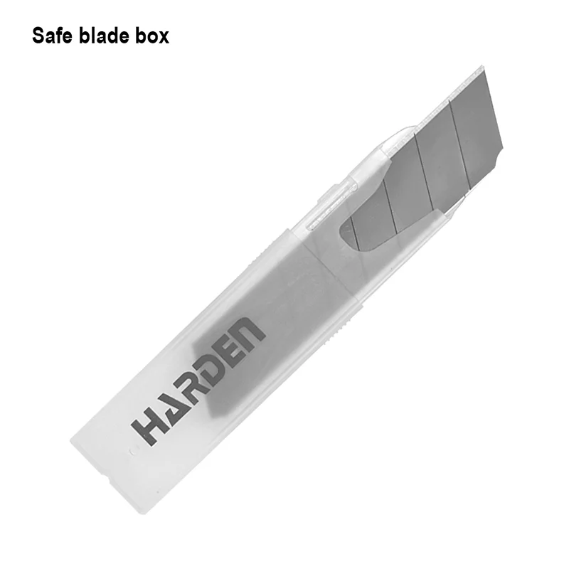 CUCHILLAS PARA EXACTO 18MM — HOJILLAS PARA EXACTO 18x100mm CAJA DE 10 - HARDEN
