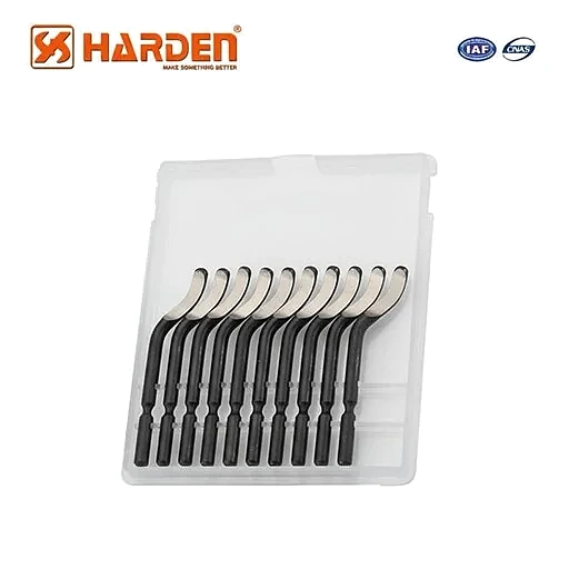 HOJILLA PARA CORTADOR DE REBARBA — HOJILLAS PARA CORTADOR DE REBARBA 48mm CAJA DE 10 - HARDEN