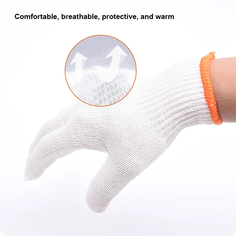 GUANTES DE ALGODON — GUANTE DE ALGONDON 10" (PAR) - HARDEN