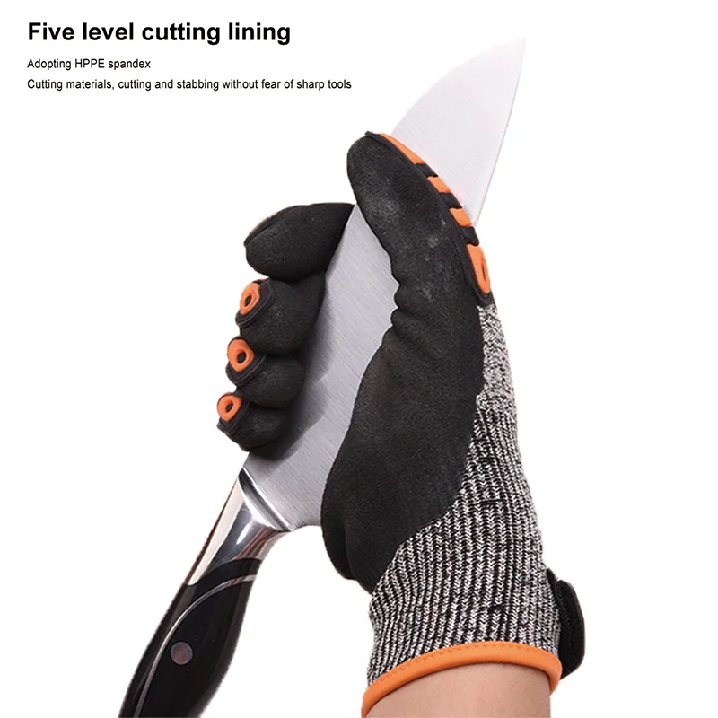 GUANTES DE MECANICO — GUANTE DE MECANICO 10" (PAR) - HARDEN