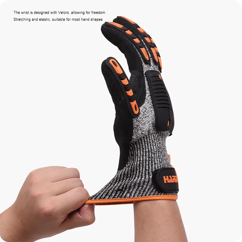 GUANTES DE MECANICO — GUANTE DE MECANICO 10" (PAR) - HARDEN