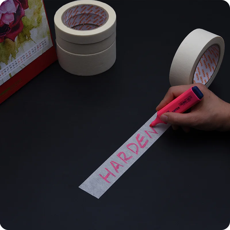 TAPE MASKING TAPE — MASKING TAPE 3/4 x 30M - EMPAQUE DE 2 - HARDEN