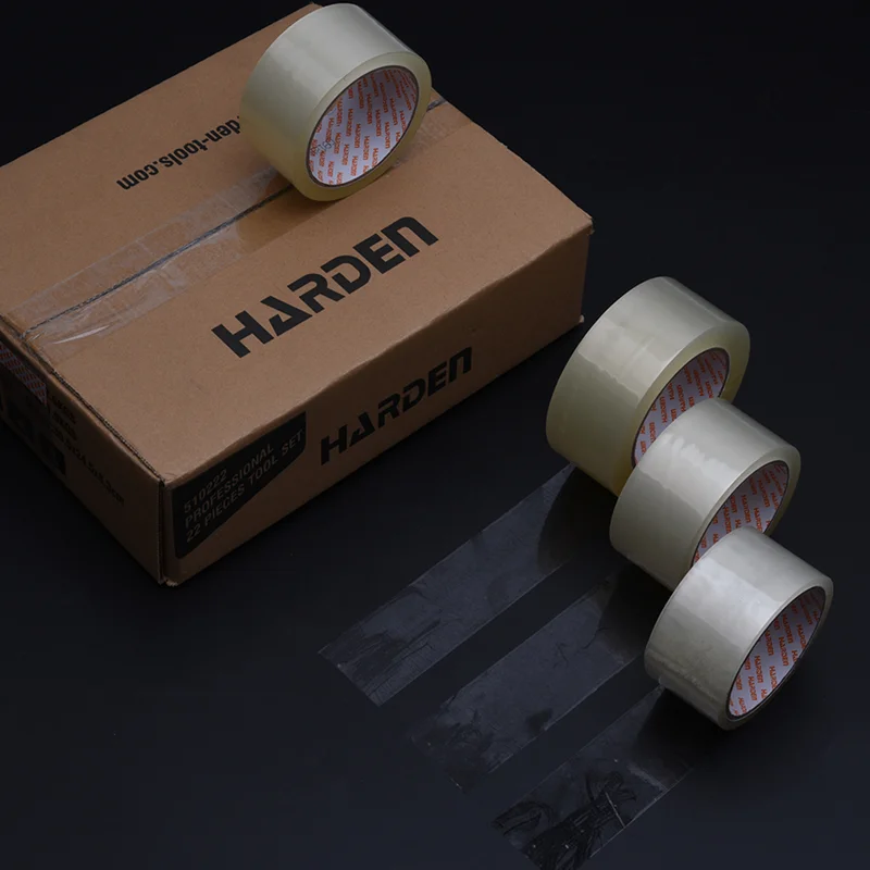 TAPE TRANSPARENTE DE EMPACAR — TAPE TRANSPARENTE PARA EMBALAR 2" x 50M - HARDEN
