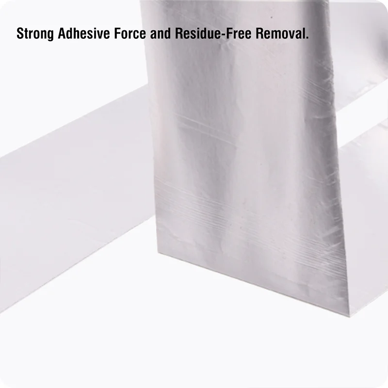 TAPE DE ALUMINIO — TAPE ADHESIVO DE ALUMINIO 4.8CM X 25M - HARDEN
