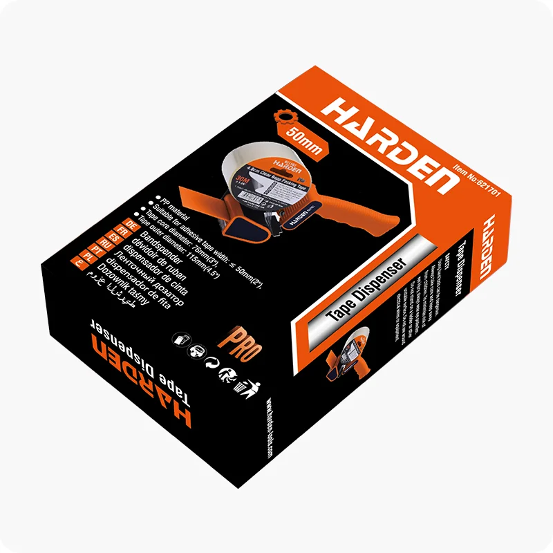 DISPENSADOR DE TAPE — DISPENSADOR DE TAPE (INCLUYE UN TAPE 30M) - HARDEN