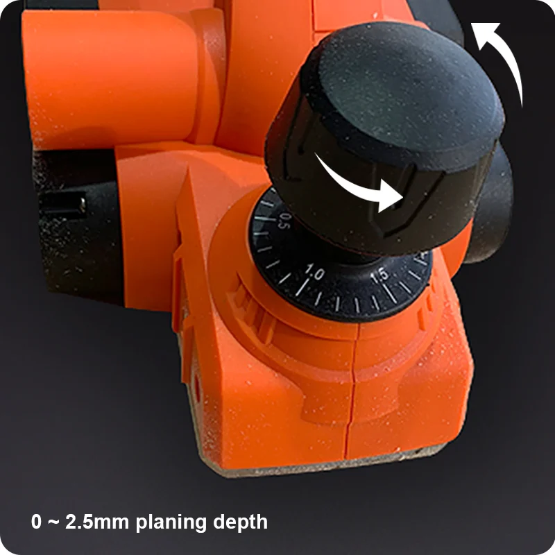 CEPILLADORA ESTÁNDAR — CEPILLO ELECTRICO PARA MADERA 850W 16.000RPM - HARDEN