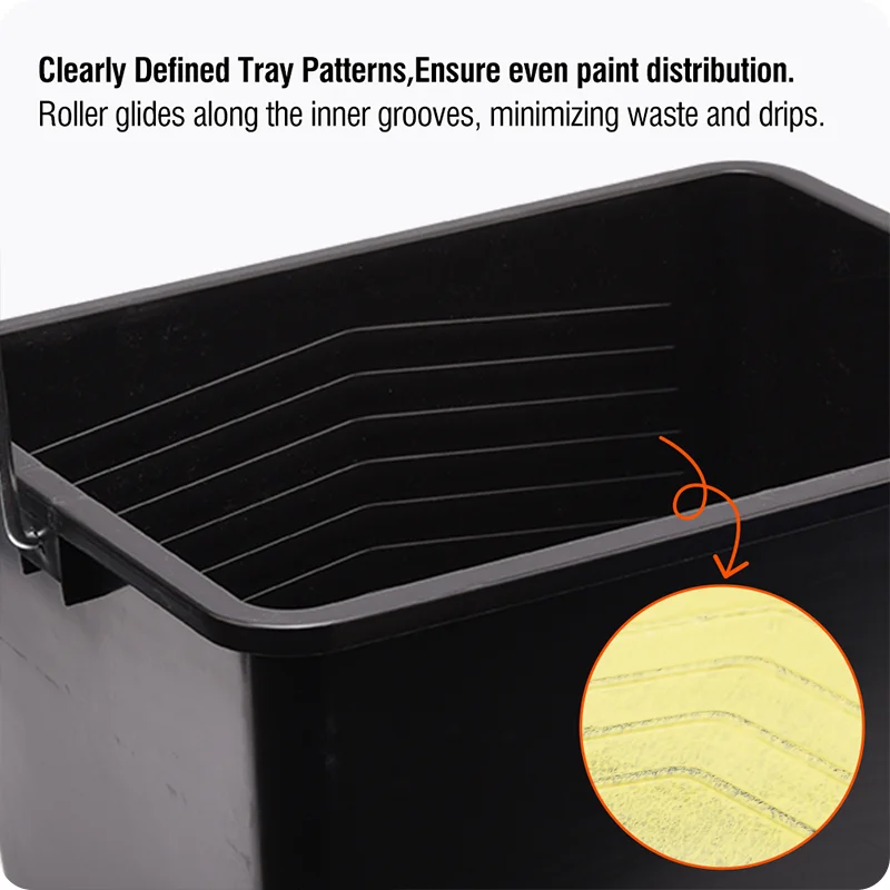 CUBO PARA PINTURA — CUBO PARA PINTURA 12LT PP 345x265x195mm - HARDEN