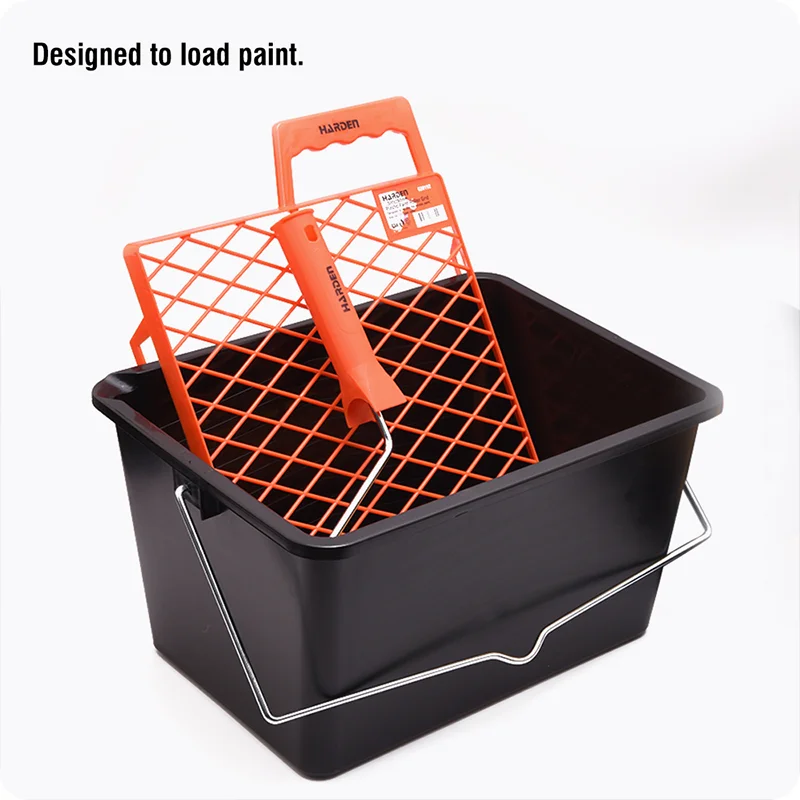 CUBO PARA PINTURA — CUBO PARA PINTURA 12LT PP 345x265x195mm - HARDEN