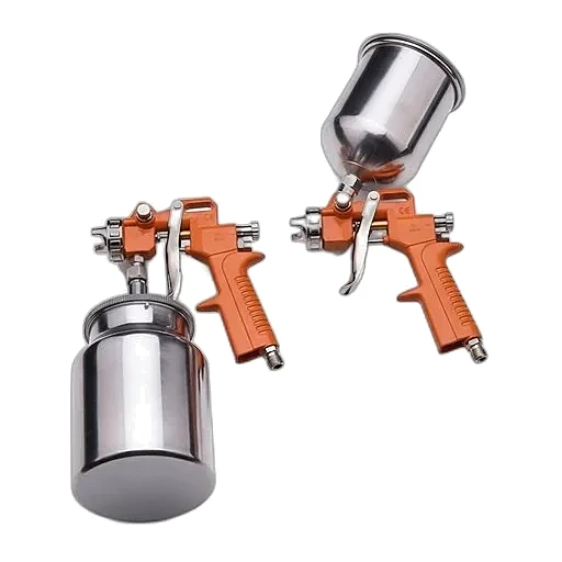PISTOLA DE SPRAY — PISTOLA DE SPRAY POR GRAVEDAD 600cc BOQUILLA 1.5mm - HARDEN