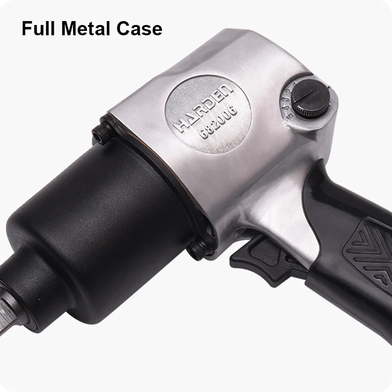 PISTOLA DE IMPACTO NEUMATICA — PISTOLA DE IMPACTO NEUMATICA 1/2" 640Nm (475 FT/LB) - HARDEN