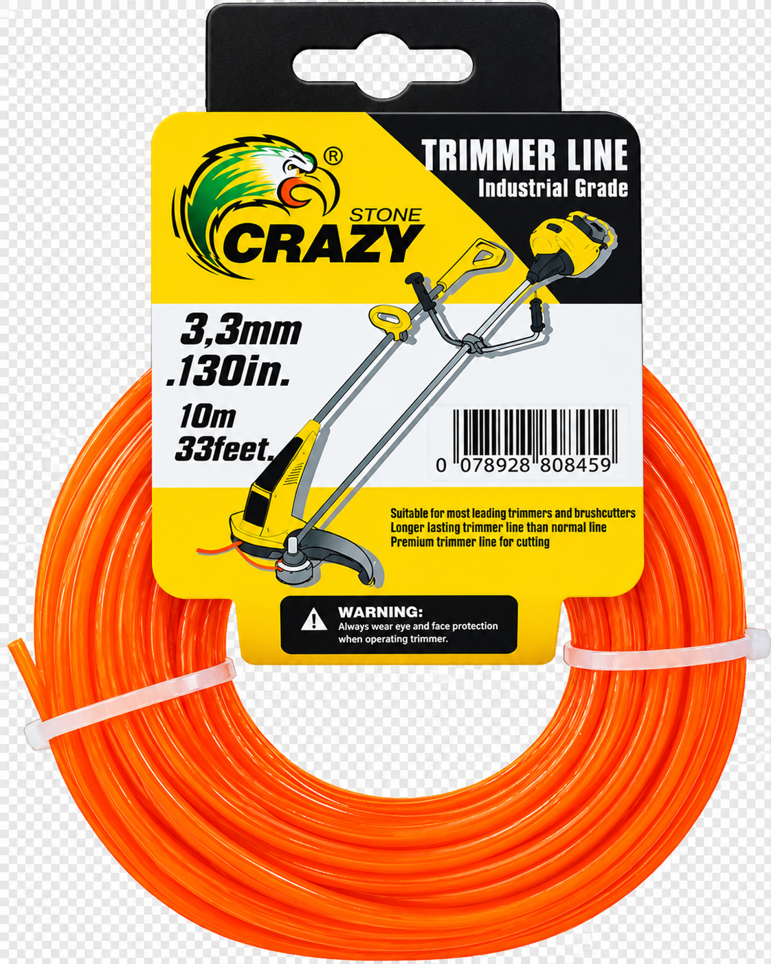 HILO CORTAGRAMA CUADRADO NARANJA