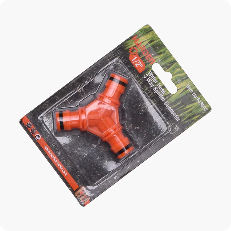 CONECTORES PLASTICOS DE MANGUERA — CONECTOR PARA MANGUERA TIPO Y DE TRES VIAS 1/2 - HARDEN