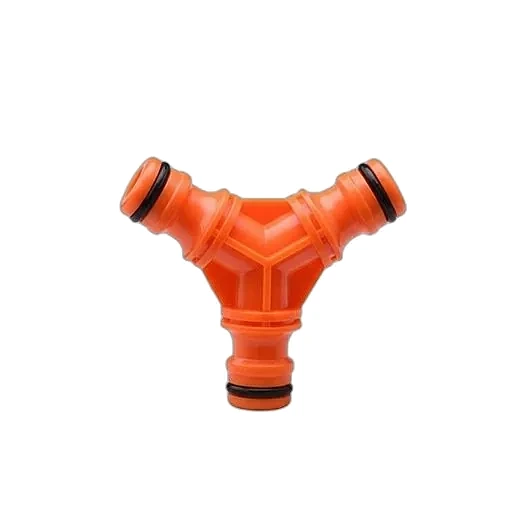 CONECTORES PLASTICOS DE MANGUERA — CONECTOR PARA MANGUERA TIPO Y DE TRES VIAS 1/2 - HARDEN