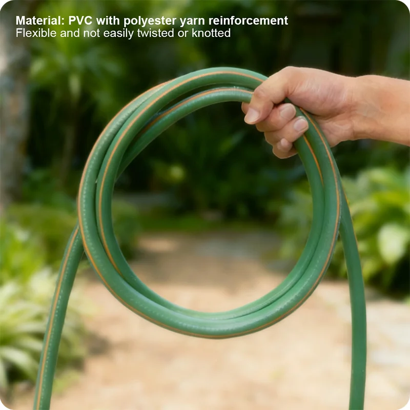 MANGUERA DE PVC — MANGUERA DE PVC CON REFUERZO DE POLIESTER 1/2" x 30M 5 CAPAS 2mm - HARDEN