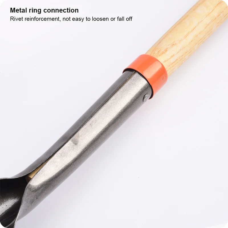 PALA PUNTA CUADRADA CON MANGO — PALA PUNTA CUADRADA CON MANGO DE MADERA CALIBRE 1.5mm - HARDEN