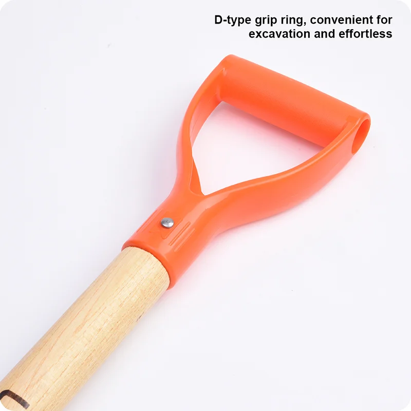 PALA PUNTA CUADRADA CON MANGO — PALA PUNTA CUADRADA CON MANGO DE MADERA CALIBRE 1.5mm - HARDEN