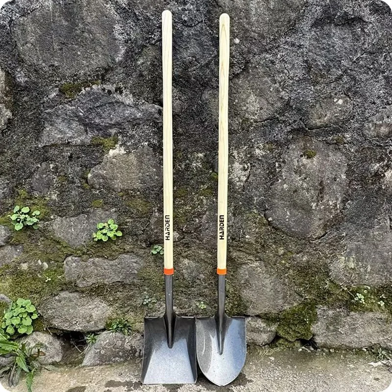 PALA PUNTA CUADRADA LARGA — PALA PUNTA CUADRADA LARGA MANGO MANDERA CALIBRE 1.5mm - HARDEN