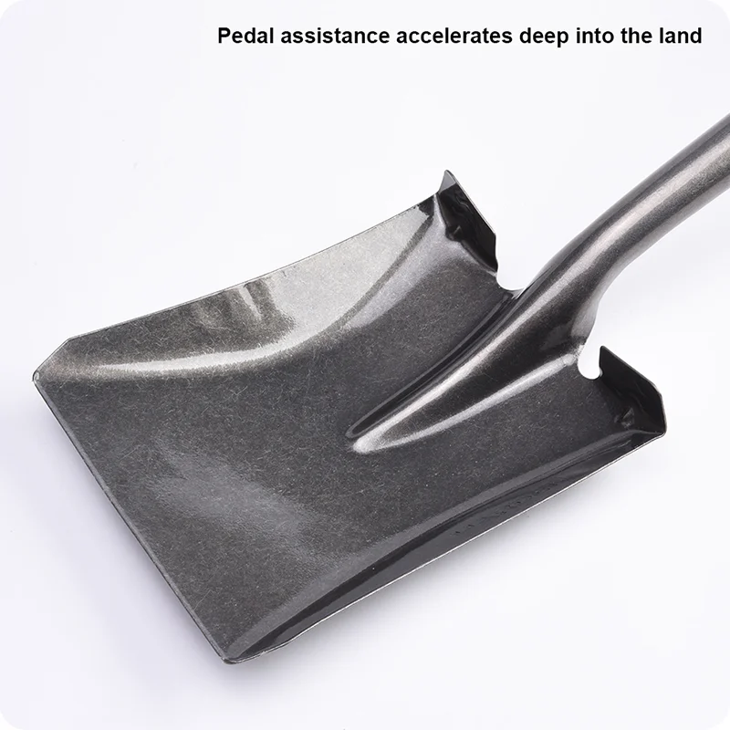 PALA PUNTA CUADRADA LARGA — PALA PUNTA CUADRADA LARGA MANGO MANDERA CALIBRE 1.5mm - HARDEN