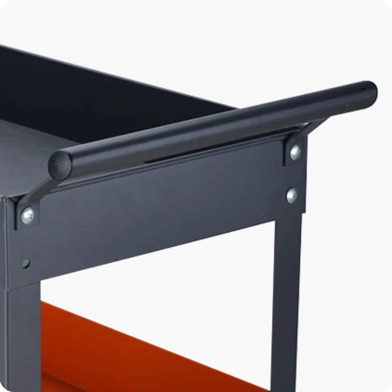 CARRO DE SERVICIO METALICO — CARRO DE SERVICIO METALICO TRES (3) NIVELES - HARDEN