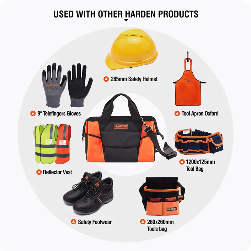 BOLSOS PARA HERRAMIENTAS — BOLSO PARA HERRAMIENTAS 16" (400mm) - HARDEN