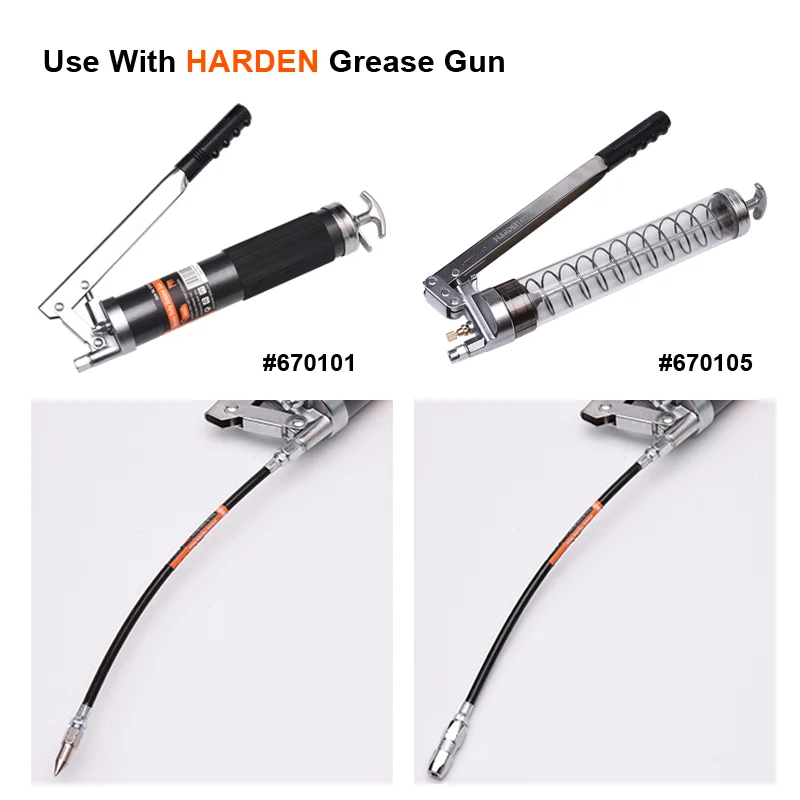 MANGUERAS PARA ENGRASE — MANGUERA FLEXIBLE PARA ENGRASADORA 300mm - HARDEN