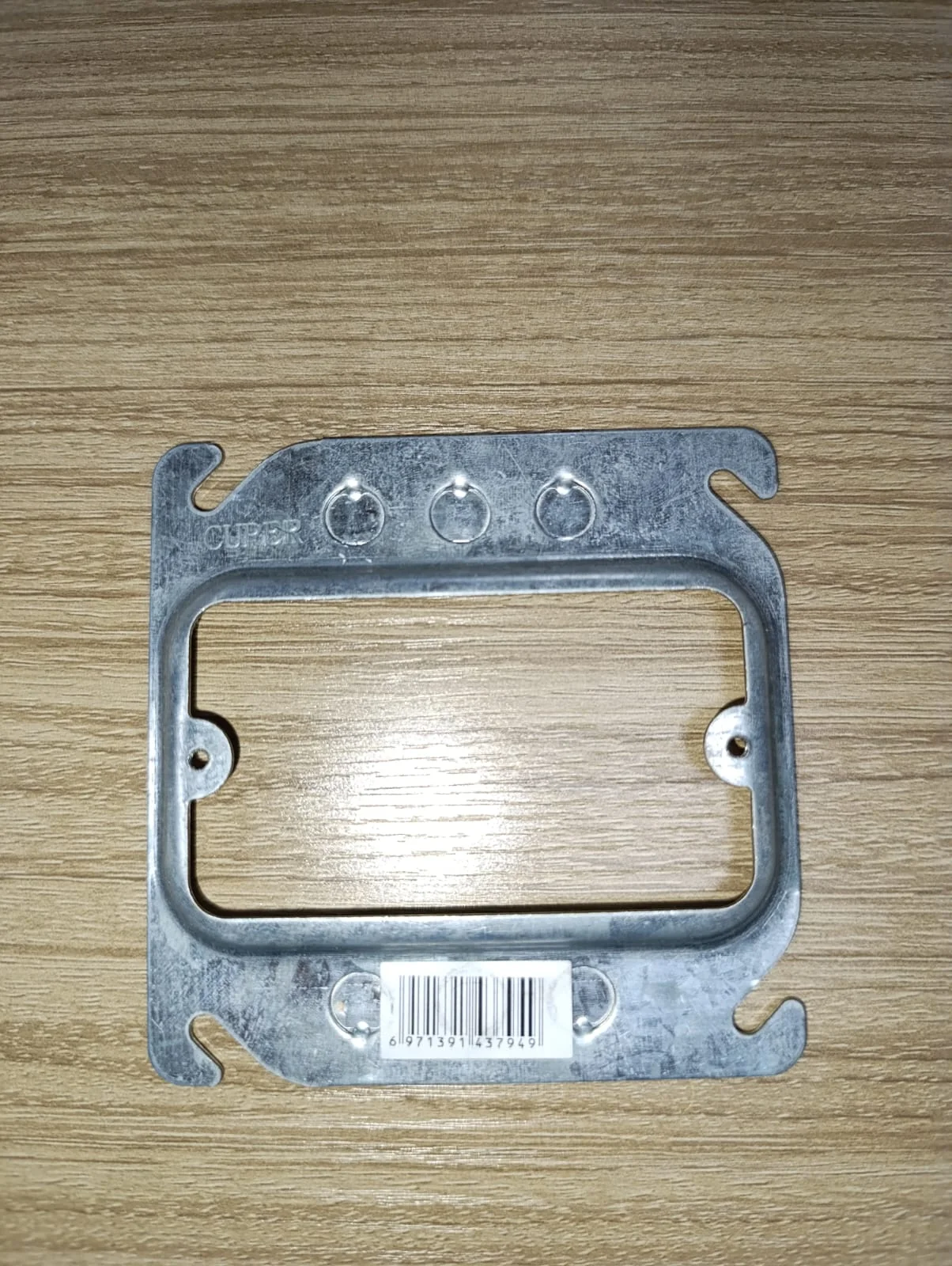 TAPAS DE REPELLO METÁLICA — 4" x 4" 1 GAN · CINCADO
